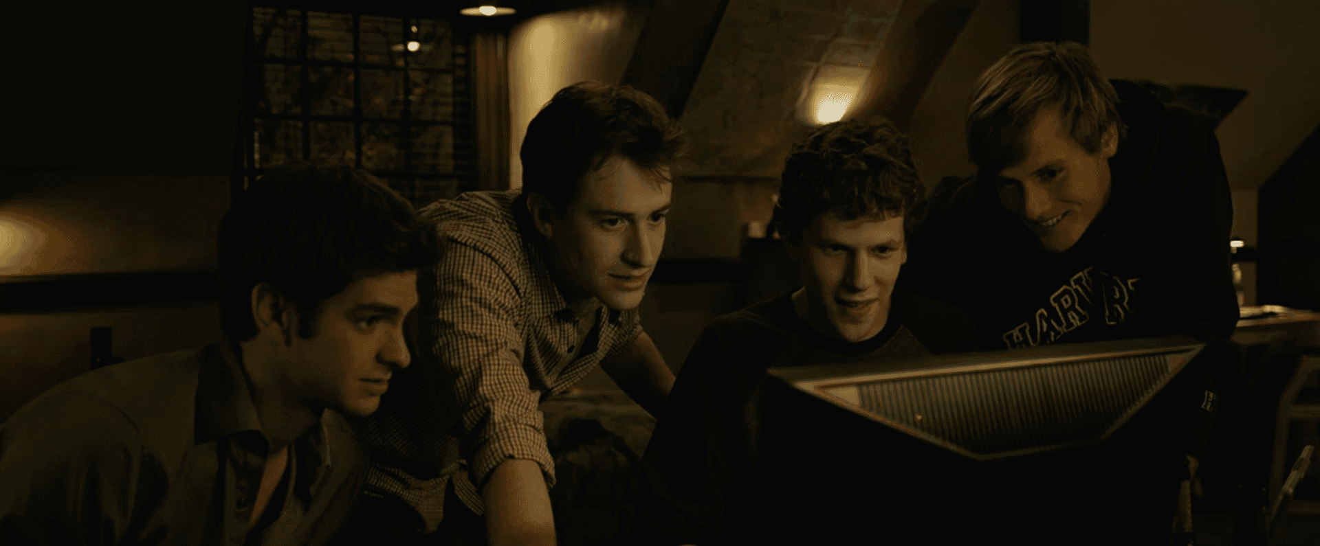 Scene from The Social Network movie